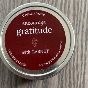 NWT crystal Crowe candle